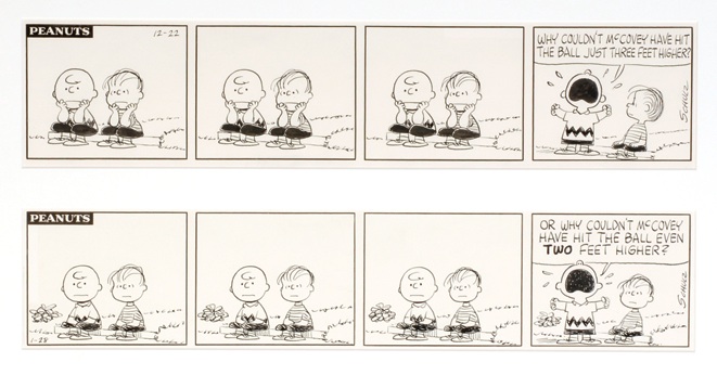 1962 Peanuts cartoon